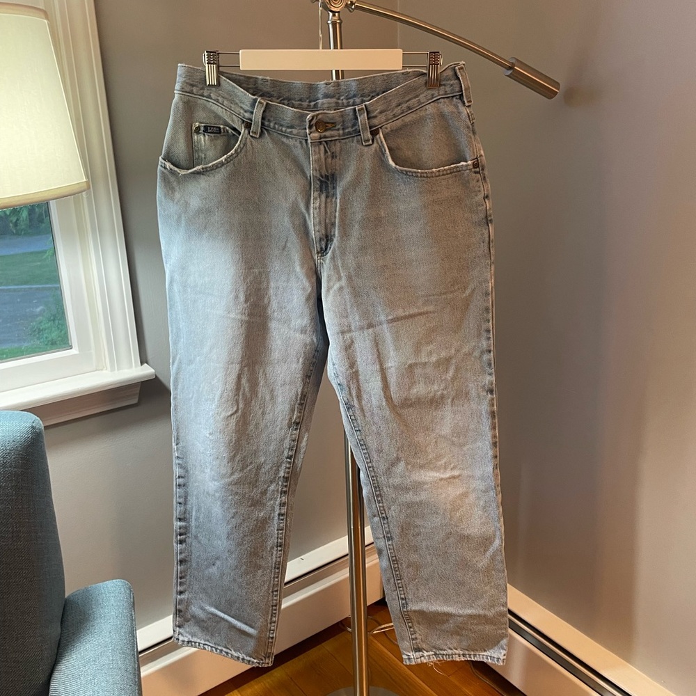Vintage Lee Jeans: light wash